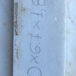 Dionysos marble used 30x6.7x1.8 cm