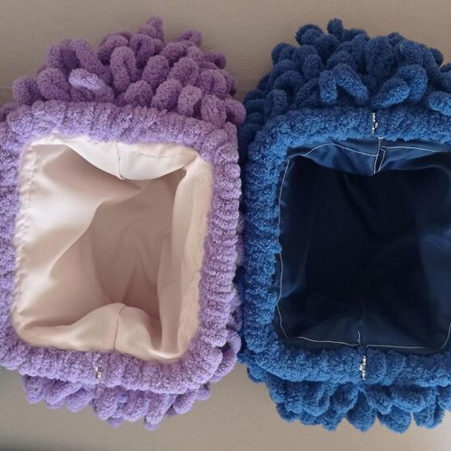 Handmade Puffy Bag 20cm with Metal Frame custom order