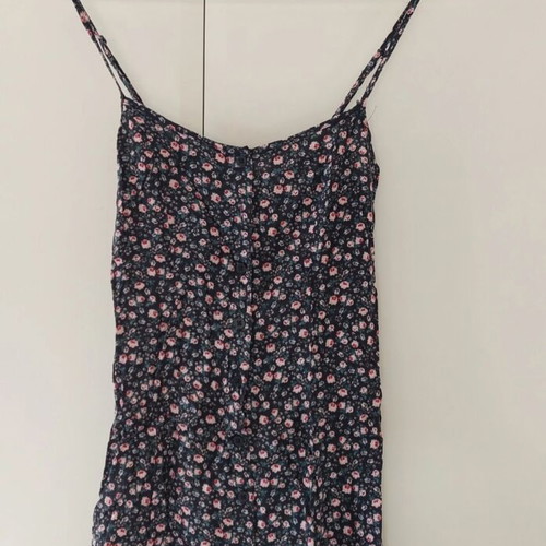 Mini dress used with buttons and adjustable straps, Divided by H&M XS