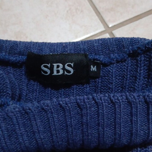 Men's blue sweater like new, size M