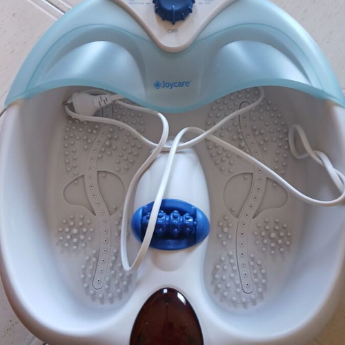 Foot bath with massage like new, vibration and bubbles