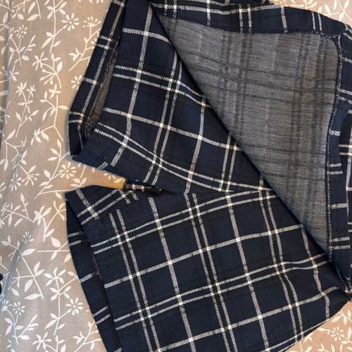 Zara skirt shorts like new, white and blue, 152 cm, age 12