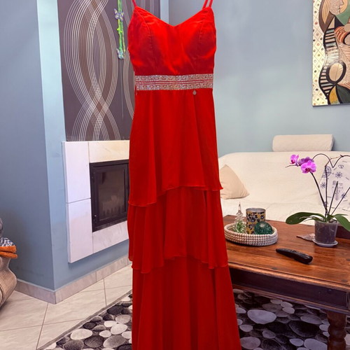 Rinascimento Italian evening dress new, red, sizes S M L