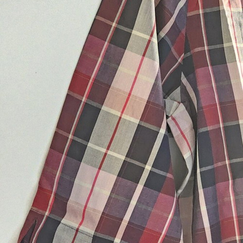 Ulla Popken Women's Checked Shirt like new, 100% Cotton, Size 44/46