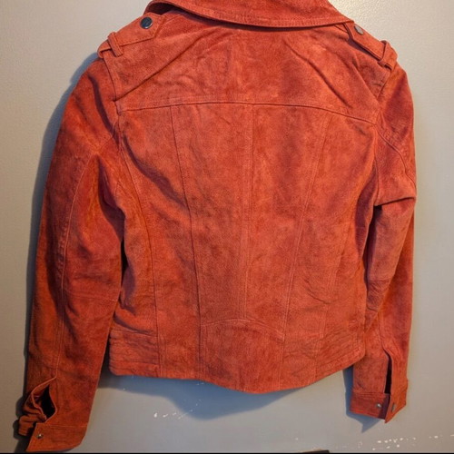 Vero Moda suede jacket new, red, size M