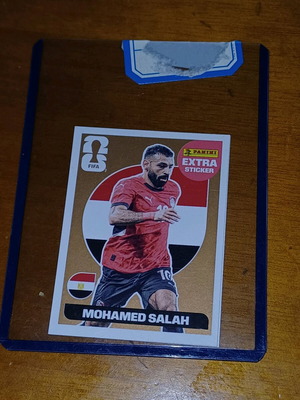 Panini FIFA World Cup 2026 Extra Sticker Mohamed Salah Bronze καινούργιο