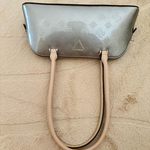 Guess Shoulder Bag New, Gray Beige