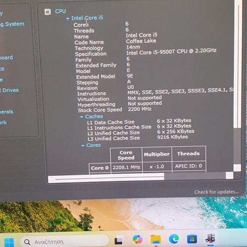 Dell OptiPlex 3070 Micro i5‑9500T 16GB RAM 512GB SSD Windows 11 Pro used
