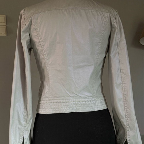 Calvin Klein jacket like new, cotton spring silver