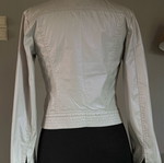 Calvin Klein jacket like new, cotton spring silver