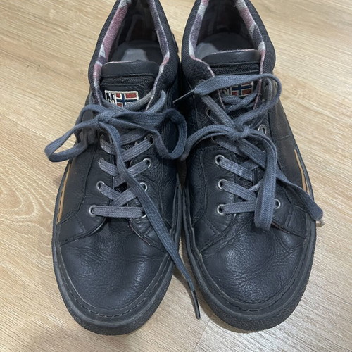 Napapijri men's casual shoes size 44, black