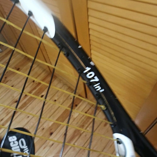 Prince Air Oversize 107in² tennis racket used with original case