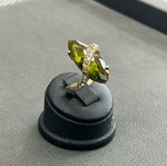 Silver ring used, size 55
