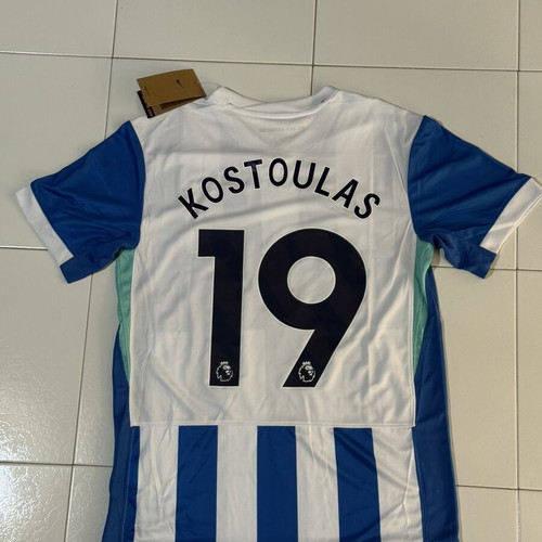 Brighton Home Jersey Kostoulas 2025/26 official replica, new, size M