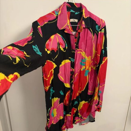 Maaji floral shirt like new, small, multicolored
