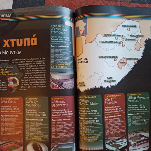 2010 FIFA World Cup South Africa tribute used, 30 pages