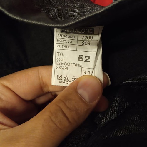 Men's pants 52IT - W34 like new, gray