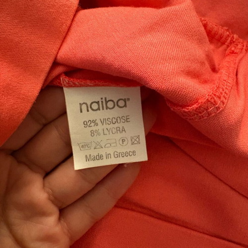 Naiba summer skirt like new, size M, watermelon color