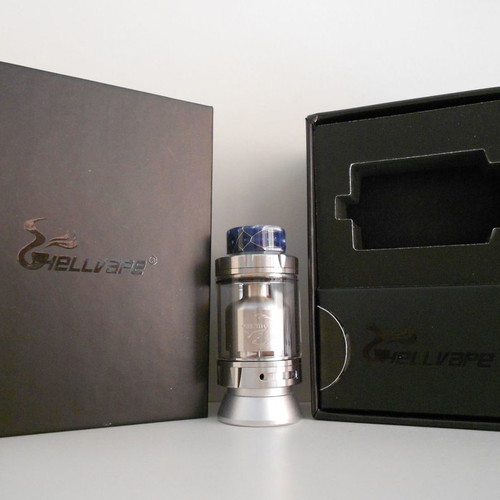 Hellvape Rebirth RTA 2ml Blue-Silver new