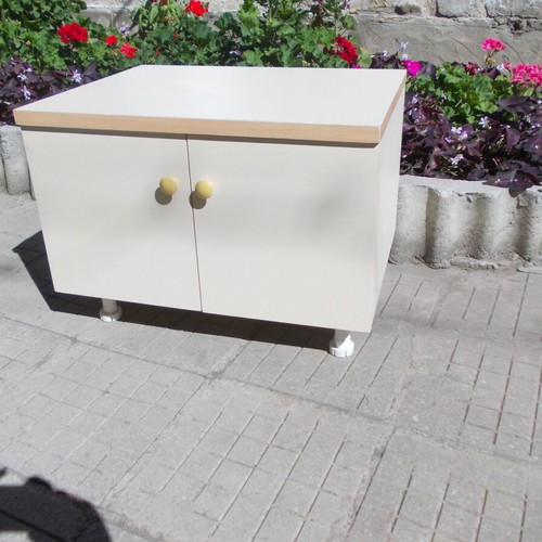Cabinet for Small Stove Type Rahovets New, White Laminate