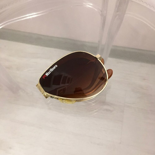 Marlboro vintage gold-tone folding aviator sunglasses