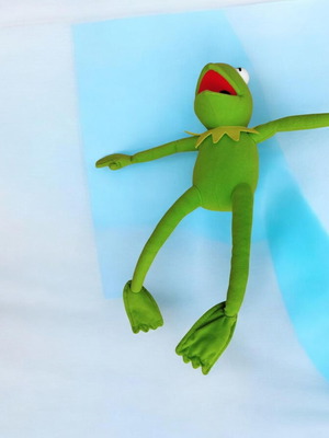 Kermit The Frog λούτρινο Nanco 24" με αρθρώσεις σε φυσικό μέγεθος