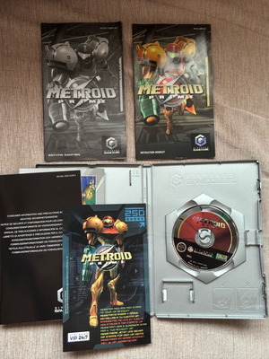 Metroid Prime Nintendo GameCube μεταχειρισμένο ελληνικό πλήρες με Nortec Seal