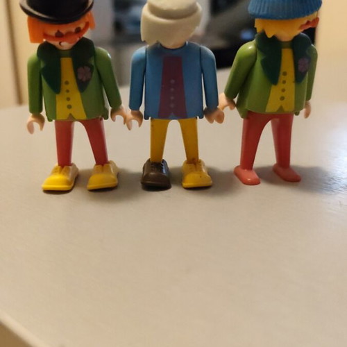 Playmobil clown collection used with defective figure
