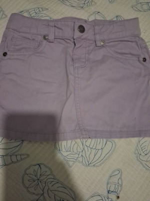 Benetton skirt for 6-7 years, purple