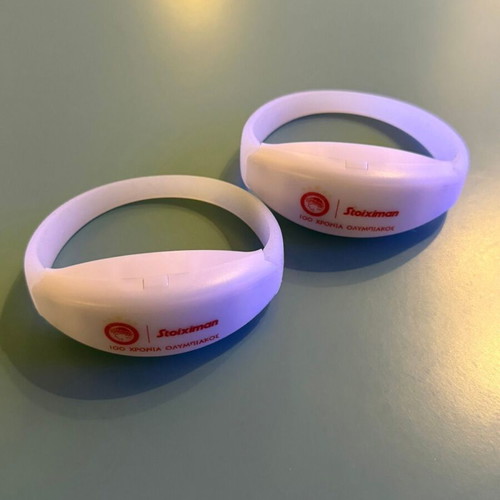 Olympiakos 100 Years Fiesta Bracelets set of 2 like new
