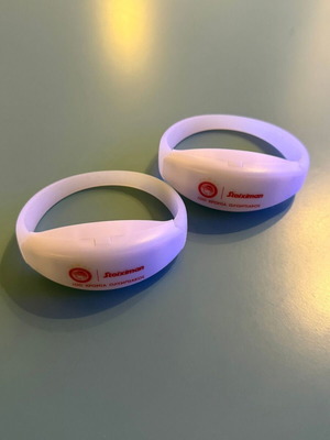 Olympiakos 100 Years Fiesta Bracelets set of 2 like new