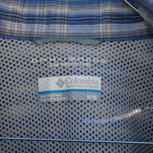 Columbia shirt used, size M