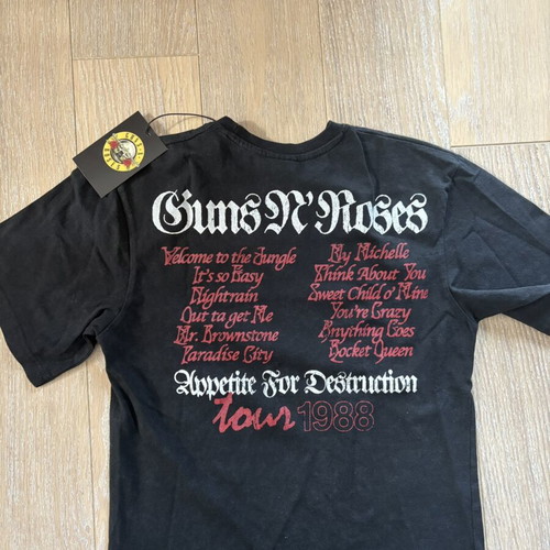 Guns N’ Roses Appetite For Destruction T-shirt new, black