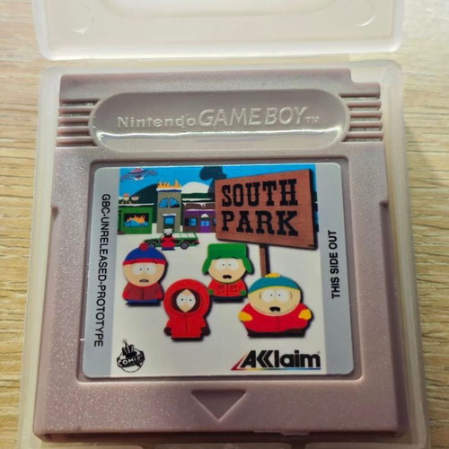 South Park Game Boy Color Unreleased Prototype Retro Game like new