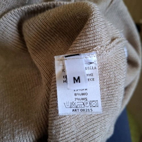 Ioanna Kourbela midi sleeveless dress like new, beige
