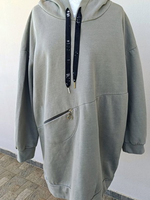 Sweatshirt Long blouse like new, plus size 4XL