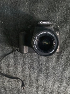 Canon EOS 2000D DSLR Kit 18-55mm DC σαν καινούργιο, μαύρο