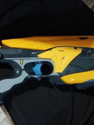 Nerf Dart Tag 20 Auto Motorised Swarmfire Gun λειτουργεί σαν καινούργιο