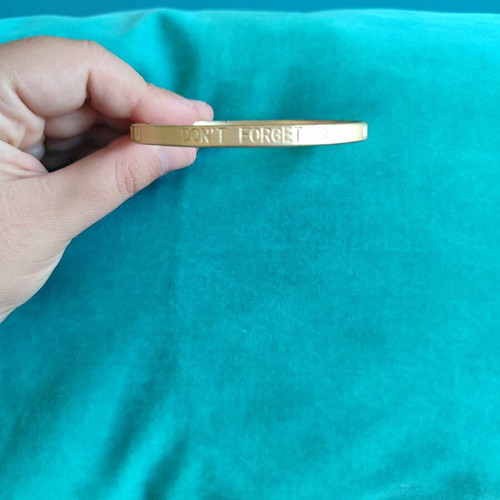 B2 bracelets like new, one with engraved stars