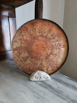 Copper plate like new, 30 cm diameter