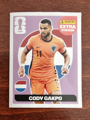 Cody Gakpo Extra Sticker World Cup 2026 new