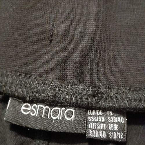 Capri sweatpants women's black like new, size S