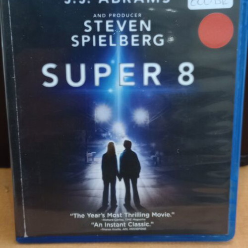 Super 8 Blu-ray used with Greek subtitles