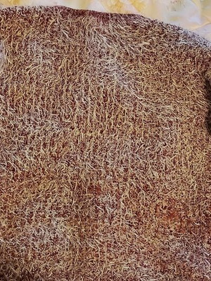 Women's wool sweater like new, beige and purple, sizes XXL-XXXL