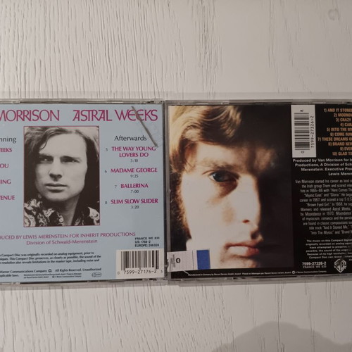 Van Morrison 2 CD albums like new, Astral Weeks & Moondance