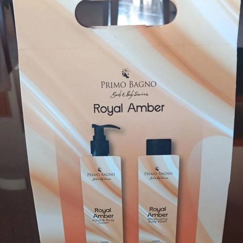 Primo Bagno Royal Amber Body Care Set new