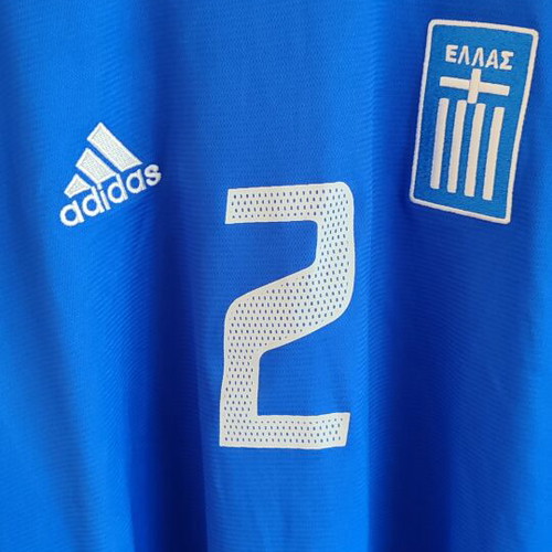 Hellas 2004 Giourkas Adidas vintage jersey Euro 2004 champions Greece, size large