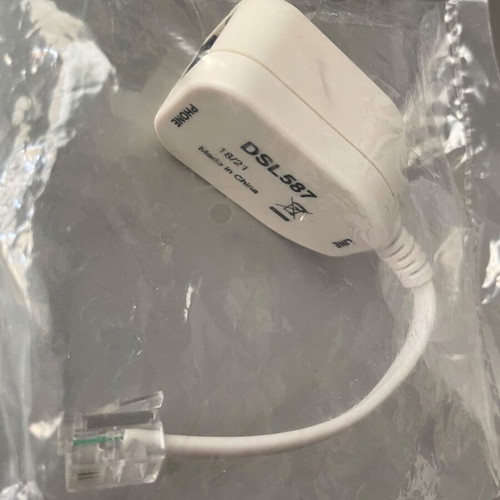 ADSL Filter Splitter DSL587 for Telephone Line New