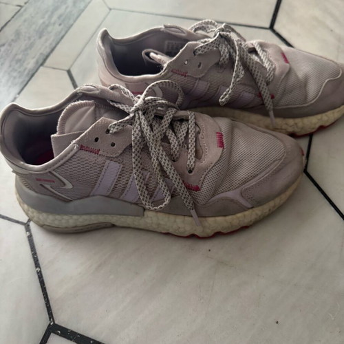 Adidas sports shoes used, size 38.5, pink