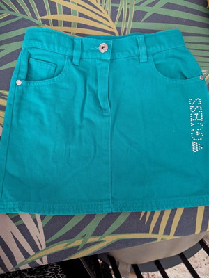 Guess Kids Skirt Turquoise Like New Size 8